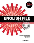 Oxenden Clive «English File Elementary. Workbook with key. 3rd Edition. (+ CD)»