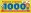   "   1000" 5, 10 ., 