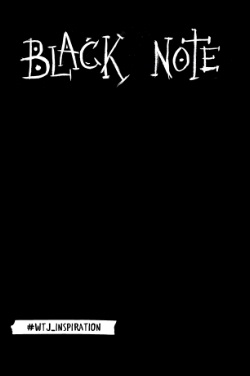 <b> . "Black Note.    " </b>
